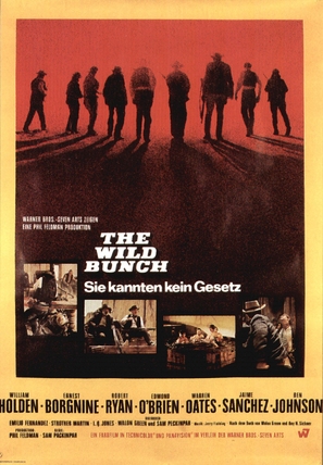 The Wild Bunch - German Movie Poster (thumbnail)
