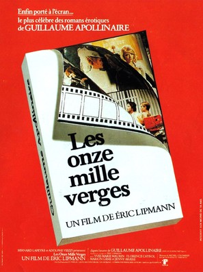 Les onze mille verges - French Movie Poster (thumbnail)