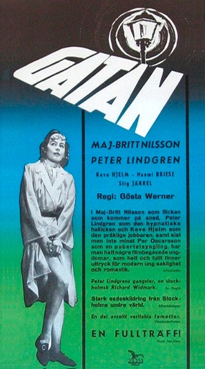 Gatan - Swedish Movie Poster (thumbnail)