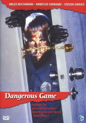 Dangerous Game - German DVD movie cover (thumbnail)