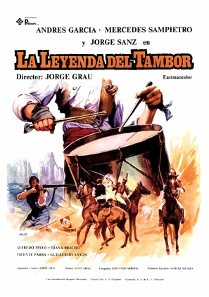 La leyenda del tambor - Spanish Movie Poster (thumbnail)