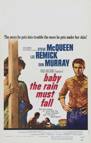 Baby the Rain Must Fall - Movie Poster (thumbnail)