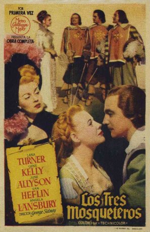 The Three Musketeers - Spanish Movie Poster (thumbnail)