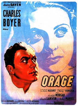 Orage - French Movie Poster (thumbnail)