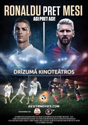 Ronaldo vs. Messi - Latvian Movie Poster (thumbnail)