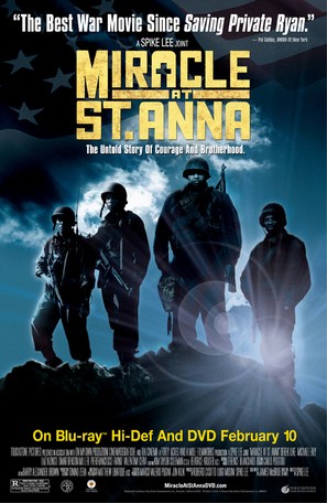 Miracle at St. Anna - Video release movie poster (thumbnail)
