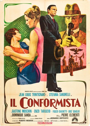 Il conformista - Italian Movie Poster (thumbnail)