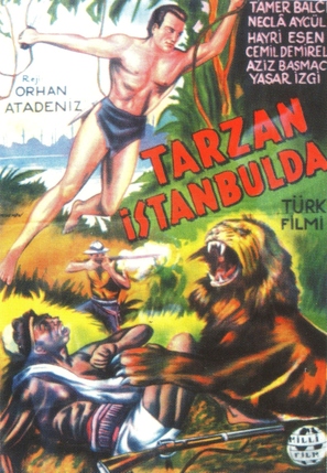 Tarzan Istanbul&#039;da - Turkish Movie Poster (thumbnail)