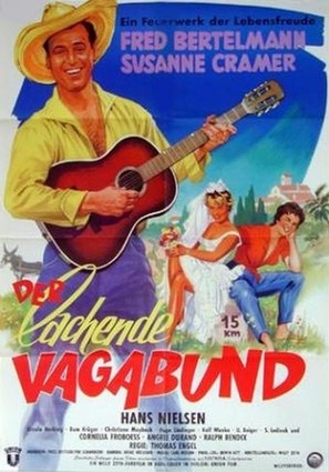 Der lachende Vagabund - German Movie Poster (thumbnail)