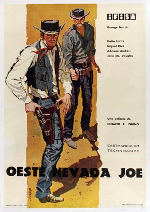 Oeste Nevada Joe - Spanish Movie Poster (thumbnail)