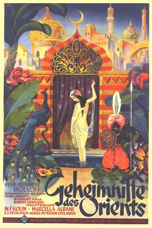 Geheimnisse des Orients - German Movie Poster (thumbnail)