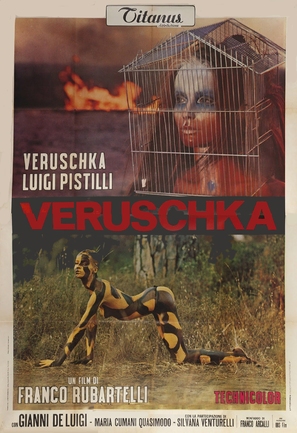 Veruschka - poesia di una donna - Italian Movie Poster (thumbnail)