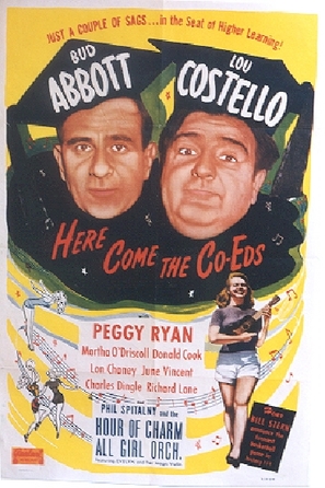 Here Come the Co-eds - Theatrical movie poster (thumbnail)