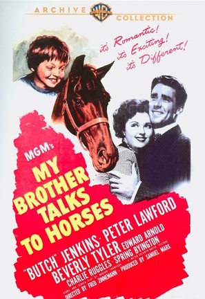 My Brother Talks to Horses - DVD movie cover (thumbnail)
