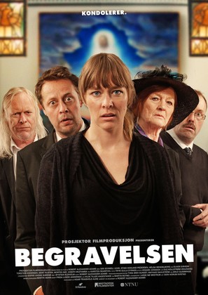 Begravelsen - Norwegian Movie Poster (thumbnail)