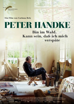 Peter Handk: Bin im Wald. Kann sein, dass ich mich versp&auml;te... - German Movie Poster (thumbnail)