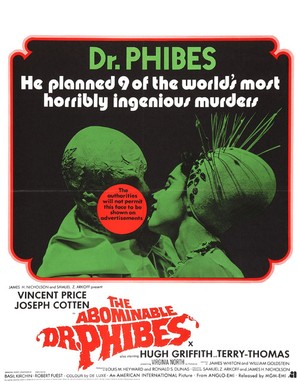 The Abominable Dr. Phibes - British Movie Poster (thumbnail)