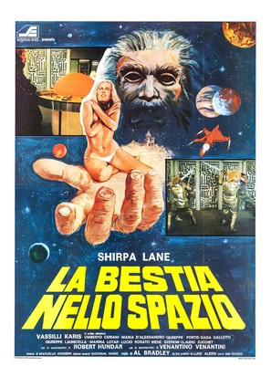 La bestia nello spazio - Italian Movie Poster (thumbnail)