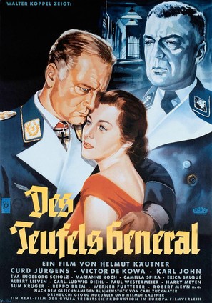 Teufels General, Des - German Movie Poster (thumbnail)