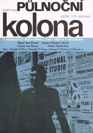 Pulnocn&iacute; kolona - Czech Movie Poster (thumbnail)