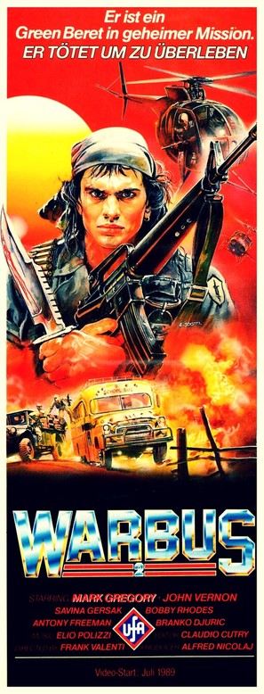 Afganistan - The last war bus (L&#039;ultimo bus di guerra) - German Movie Poster (thumbnail)