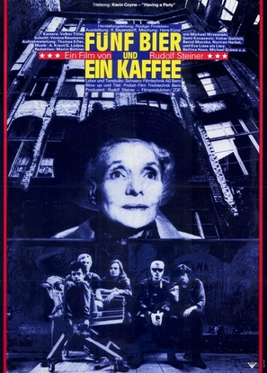 F&uuml;nf Bier und ein Kaffee - German Movie Poster (thumbnail)