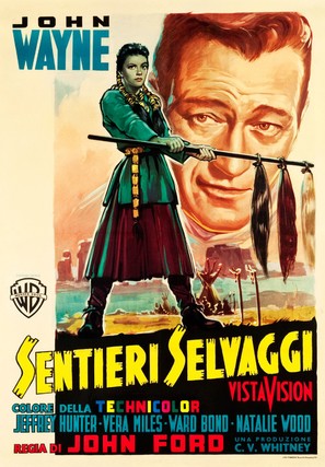 The Searchers - Italian Movie Poster (thumbnail)