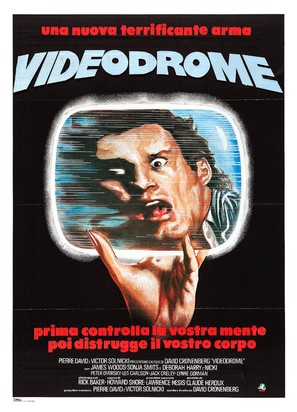 Videodrome - Italian Movie Poster (thumbnail)