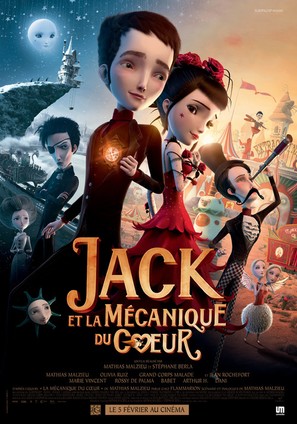 Jack et la m&eacute;canique du coeur - French Movie Poster (thumbnail)
