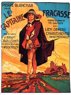 Le capitaine Fracasse - French Movie Poster (thumbnail)