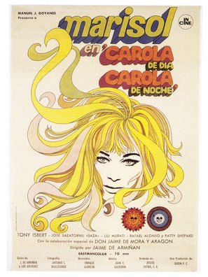 Carola de d&iacute;a, Carola de noche - Spanish Movie Poster (thumbnail)