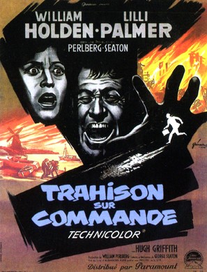 The Counterfeit Traitor - French Movie Poster (thumbnail)