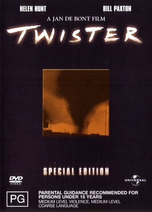 Twister - Australian DVD movie cover (thumbnail)