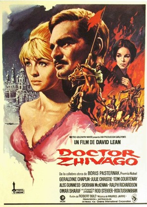 Doctor Zhivago - Spanish Movie Poster (thumbnail)