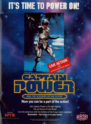 &quot;Captain Power and the Soldiers of the Future&quot; - VHS movie cover (thumbnail)