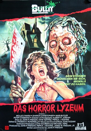 Girls School Screamers - German Video release movie poster (thumbnail)