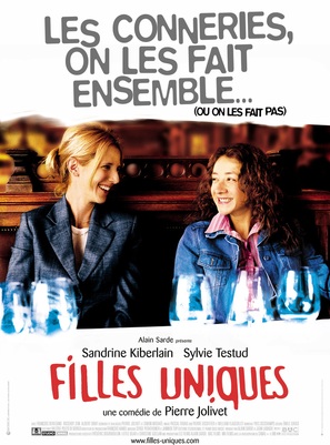 Filles uniques - French Movie Poster (thumbnail)