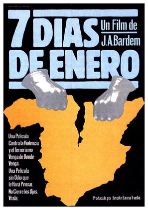 Siete d&iacute;as de enero - Spanish Movie Poster (thumbnail)
