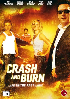 Crash and Burn - Danish DVD movie cover (thumbnail)