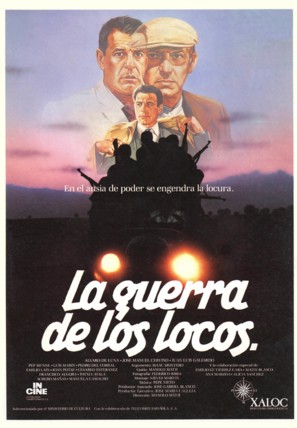 La guerra de los locos - Spanish Movie Poster (thumbnail)