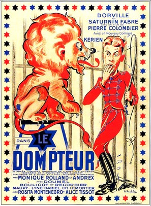 Le dompteur - French Movie Poster (thumbnail)