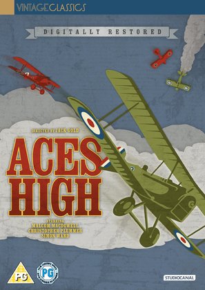 Aces High - British DVD movie cover (thumbnail)