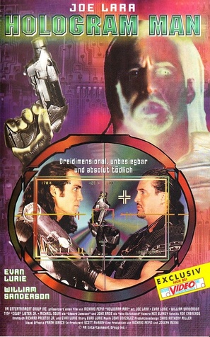 Hologram Man - German VHS movie cover (thumbnail)