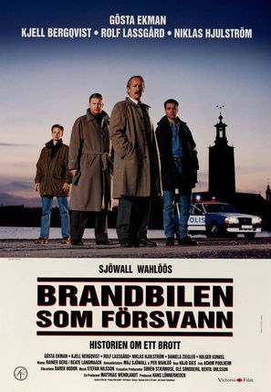 Brandbilen som f&ouml;rsvann - Swedish Movie Poster (thumbnail)