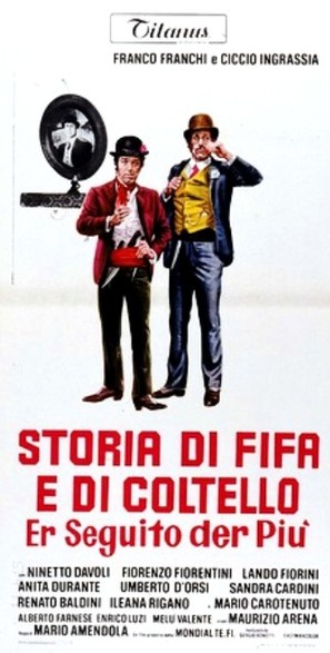 Storia di fifa e di coltello - Er seguito d&#039;er pi&ugrave; - Italian Movie Poster (thumbnail)