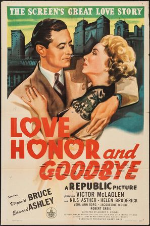 Love, Honor and Goodbye - Movie Poster (thumbnail)