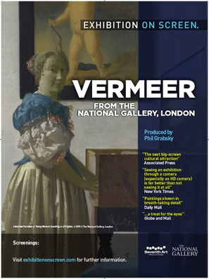 Exhibition on Screen: Vermeer and Music - British Movie Poster (thumbnail)