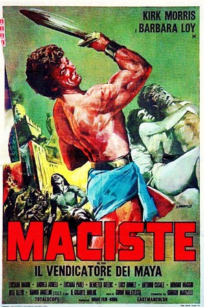 Maciste il vendicatore dei Maya - Italian Movie Poster (thumbnail)