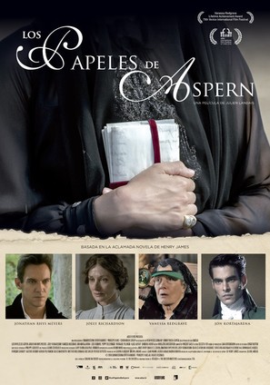 The Aspern Papers - Spanish Movie Poster (thumbnail)