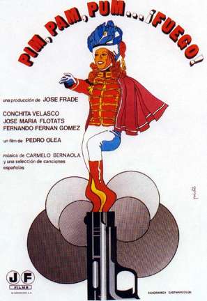 Pim, pam, pum... &iexcl;fuego! - Spanish Movie Poster (thumbnail)
